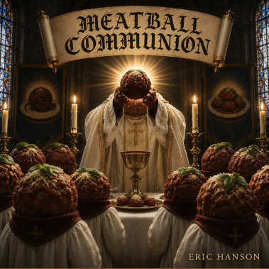 Meatball Communion single cover by Eric Hanson